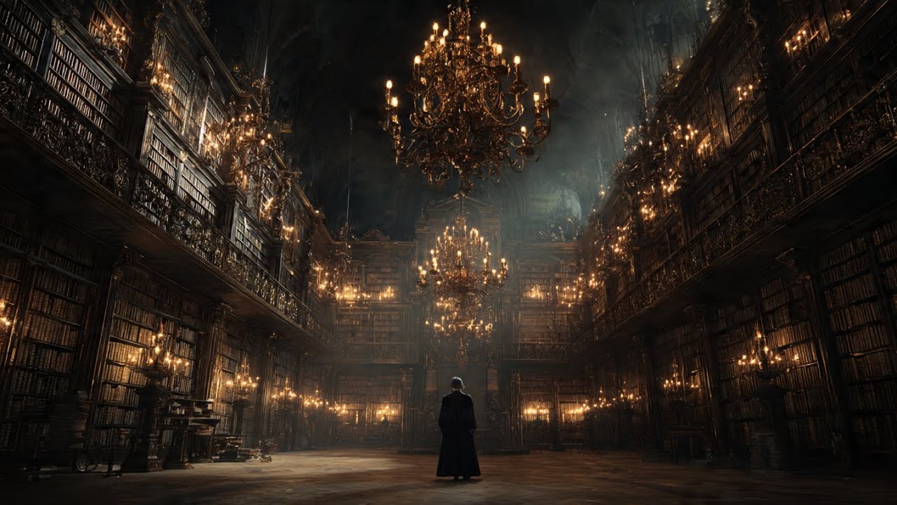 Forbidden Library — Dark Academia Music for Ruthless Focus & Power