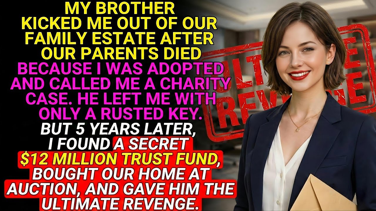 Adopted Sister Kicked Out By Greedy Brother Returns With Secret Millions To Buy Back Her 