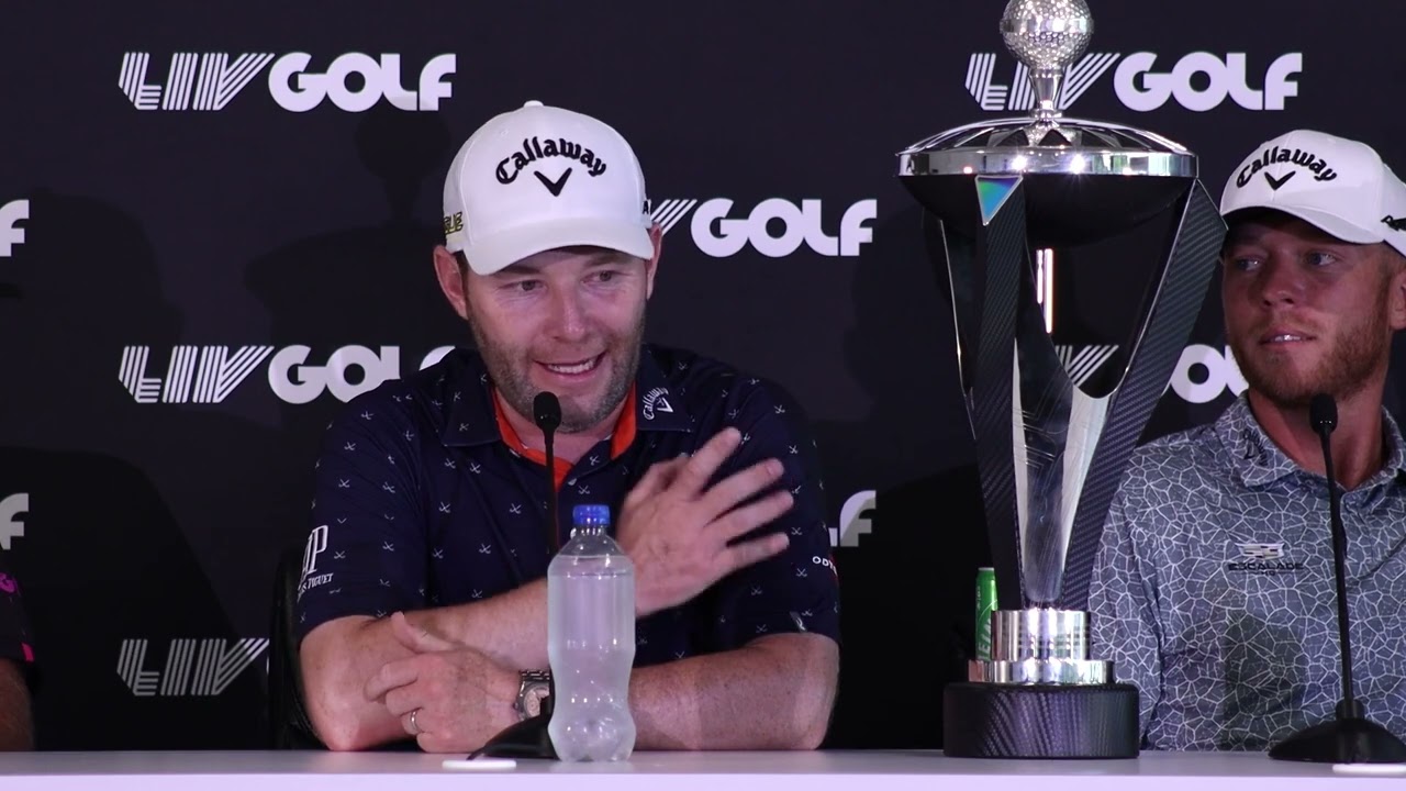 LIV Golf Portland Winners Press Conference 2022 YouTube