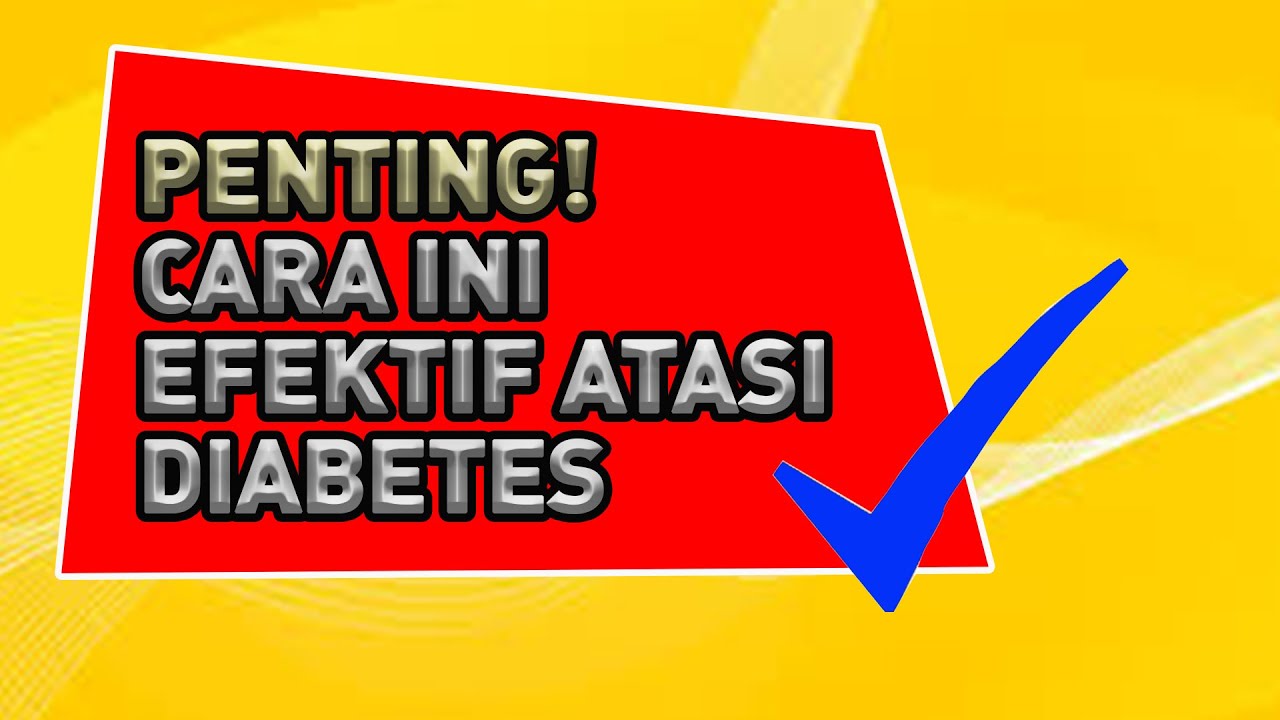 Golongan 5 Obat Diabetes