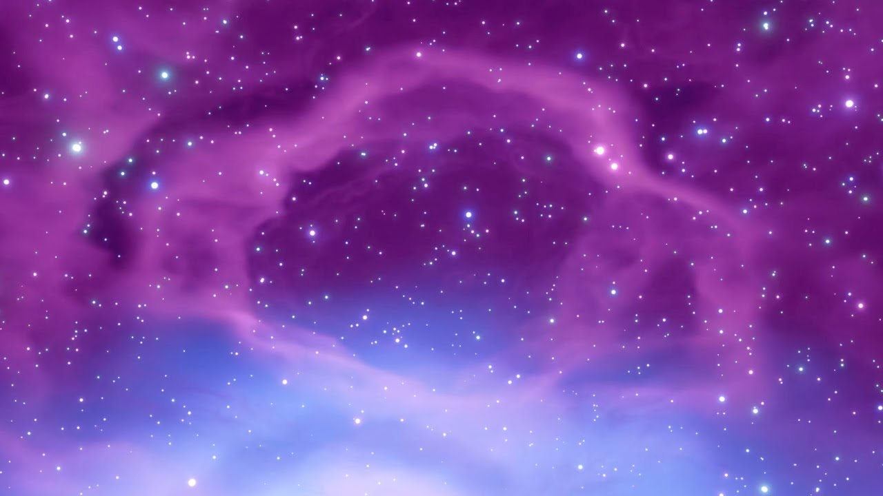 ✨Eternal Purple Glow: Ultra HD Cosmic Backdrop | Silent Ambient Loop for Relaxation (No Audio)