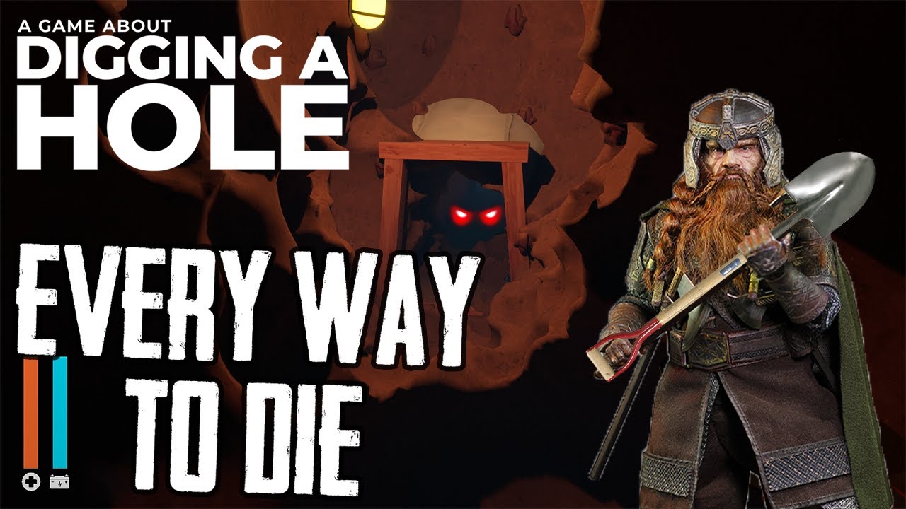 All Ways to Die in A Game About Digging A Hole