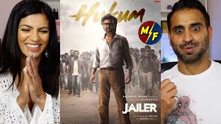 JAILER - HUKUM Lyric Video REACTION! | Superstar Rajinikanth | Sun Pictures | Anirudh | Nelson