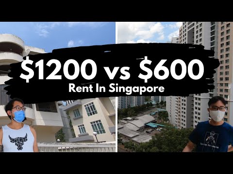 What $600 Rent And $1200 Rent Gets You In Singapore