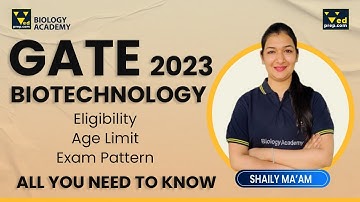 GATE Biotechnology 2023 Syllabus, Eligibility & Exam Pattern - All You Need to Know
