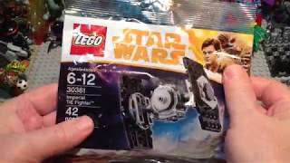 Lego Star Wars Imperial TIE Fighter Opening