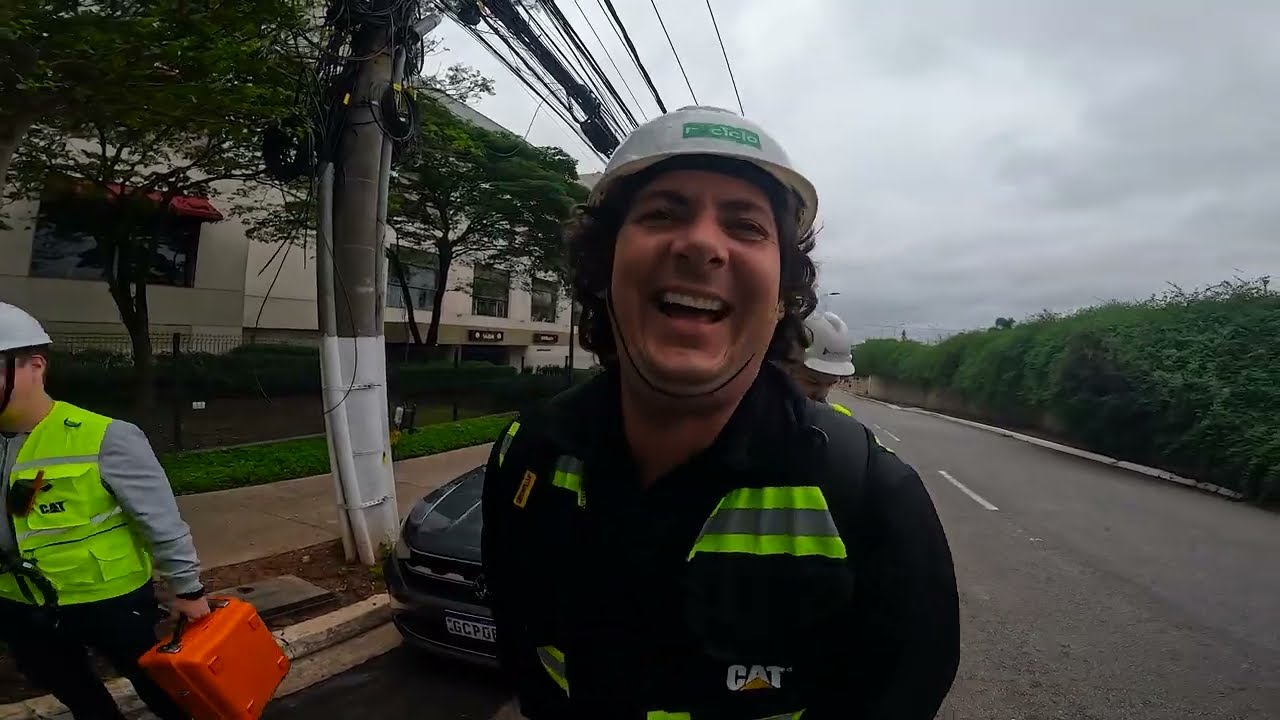 Bastidores da gravação Energia Limpa em Recife