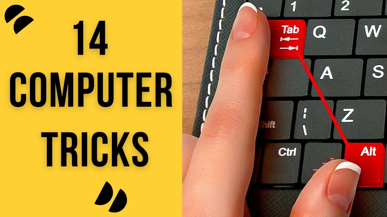 14 Computer Tricks You Wish You Learned Sooner | Jawad Khan - YouTube
