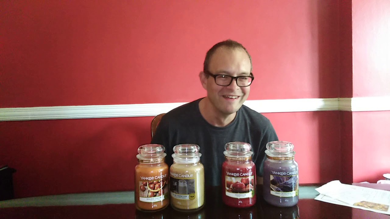 Yankee Candle 2019 - Dried Lavender & Oak, Ciderhouse, Golden Chestnut, Sweet Maple Chai review