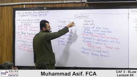 Caf 3 l Sir Asif Lecture 84
