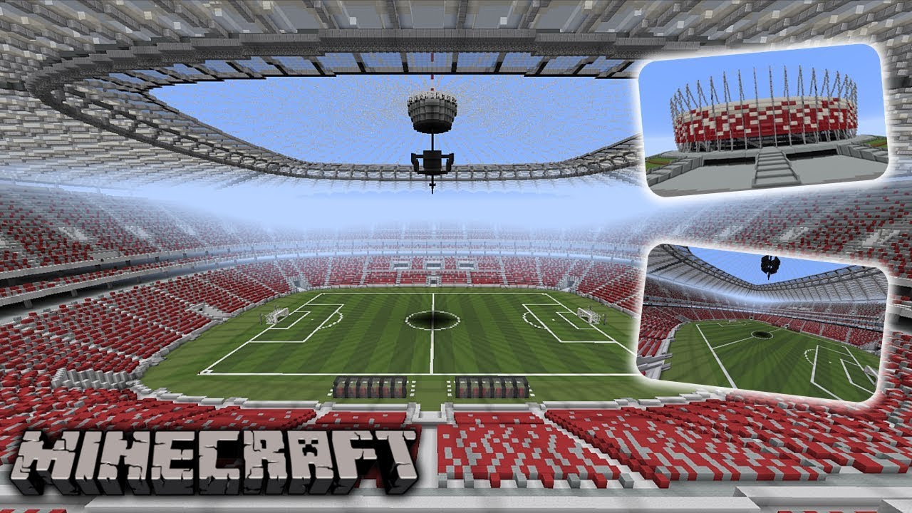 STADIONY w MINECRAFT *szok* 😱