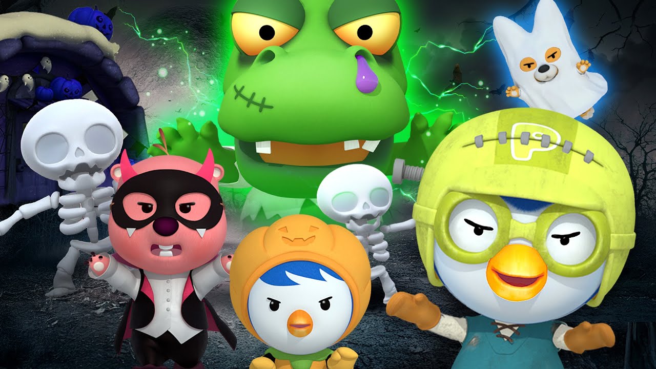 Kartun Anak | Huru-Hara Monster Halloween! | Pororo Indonesia | ICONIX KIDS