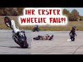 Anicas Erster Wheelie-Fail!