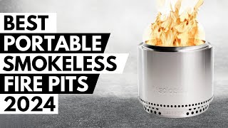 ✅ TOP 5 Best Portable Smokeless Fire Pit For Camping and Outdoor Use 2024