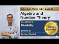 Algebra & number theory 137.Divisibility Euclid theorem,fundamental theorem of arithmetic and number