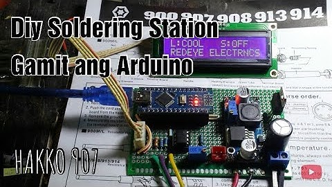 Diy Digital Soldering Station using Arduino | Redeye Electronics