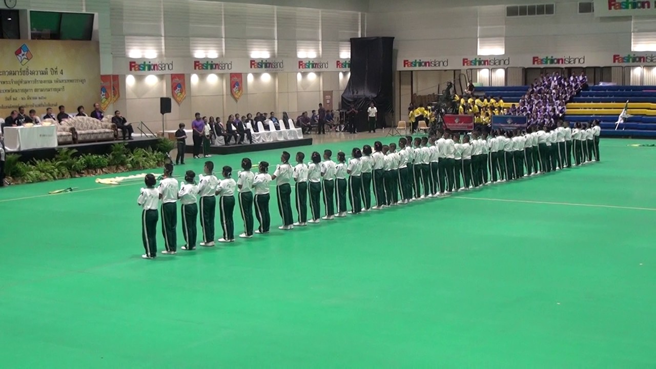 มาร์ชชิ่งความดี โรงเรียนเมืองนครศรีธรรมราช ชนะเลิศ ถ้วยพระราชทาน ร.10  2559