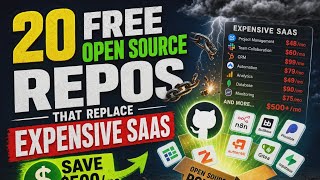 The Open Source Revolution: 20 Repos That Replace Expensive SaaS