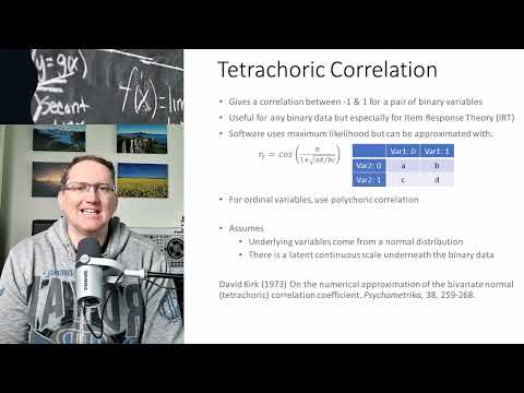 Correlation for Binary Variables: Tetrachoric Correlations in R thumbnail