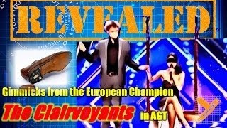 Reveal The Clairvoyants Phonelipstickeye Drop Trick In Agt 2016 Audition Thommy Amelie