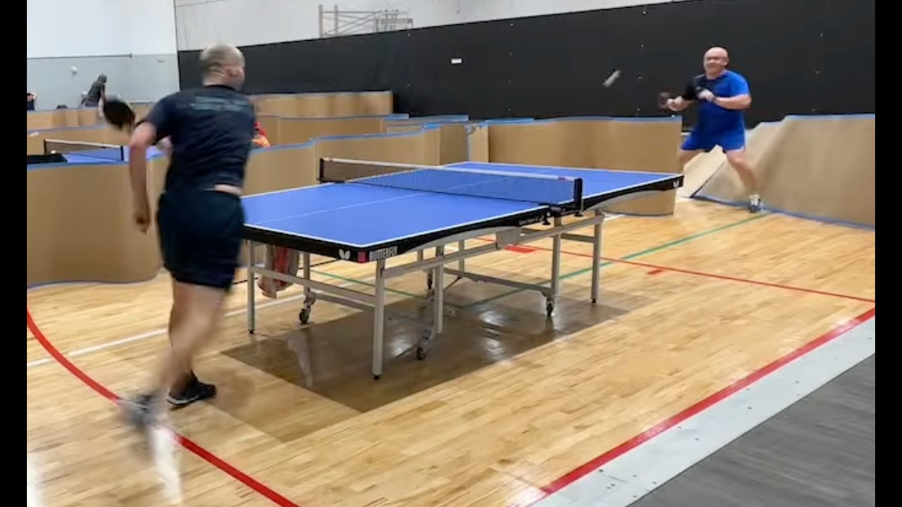 Table Tennis Training with Coach Gary Fraiman & Page Harris @ STTC