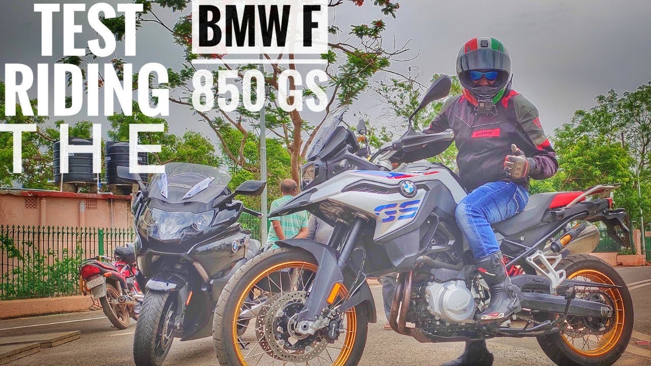 ONBOARD THE BMW F 850 GS- Raw Footage