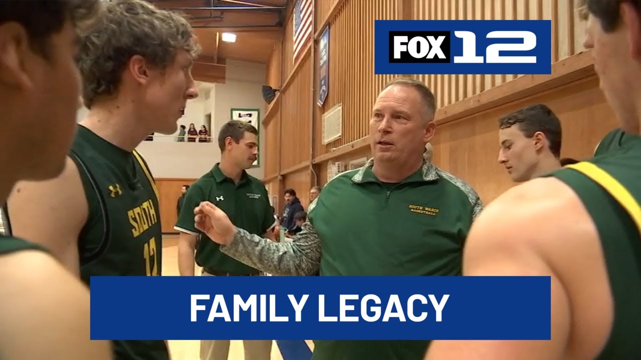 Basketball is a family tradition for South Wasco Co. HS head coach and star player son