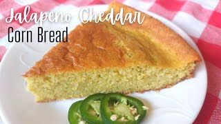 Mexican Cornbread Recipe | Jalapeño Cheddar Cornbread SUPER EASY RECIPE