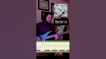 Muse: "Hysteria" Opening Bass Intro with Tab