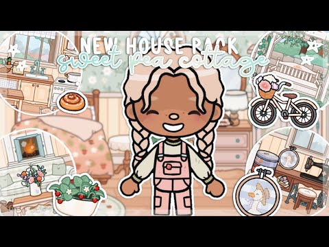 NEW Sweet Pea Cottage 🏡 🍓 | *with voice* 🔊| Toca Boca New Update 🌟