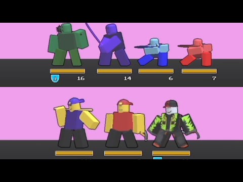 Fun Battles In Block Tales Battle Simulator Roblox