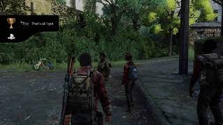 The Last Of Us Remasteredtrophy Thats All I Got