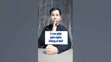 4 con giáp giàu ngầm #tovanhop68 #phongthuy #songkhoe #shorts