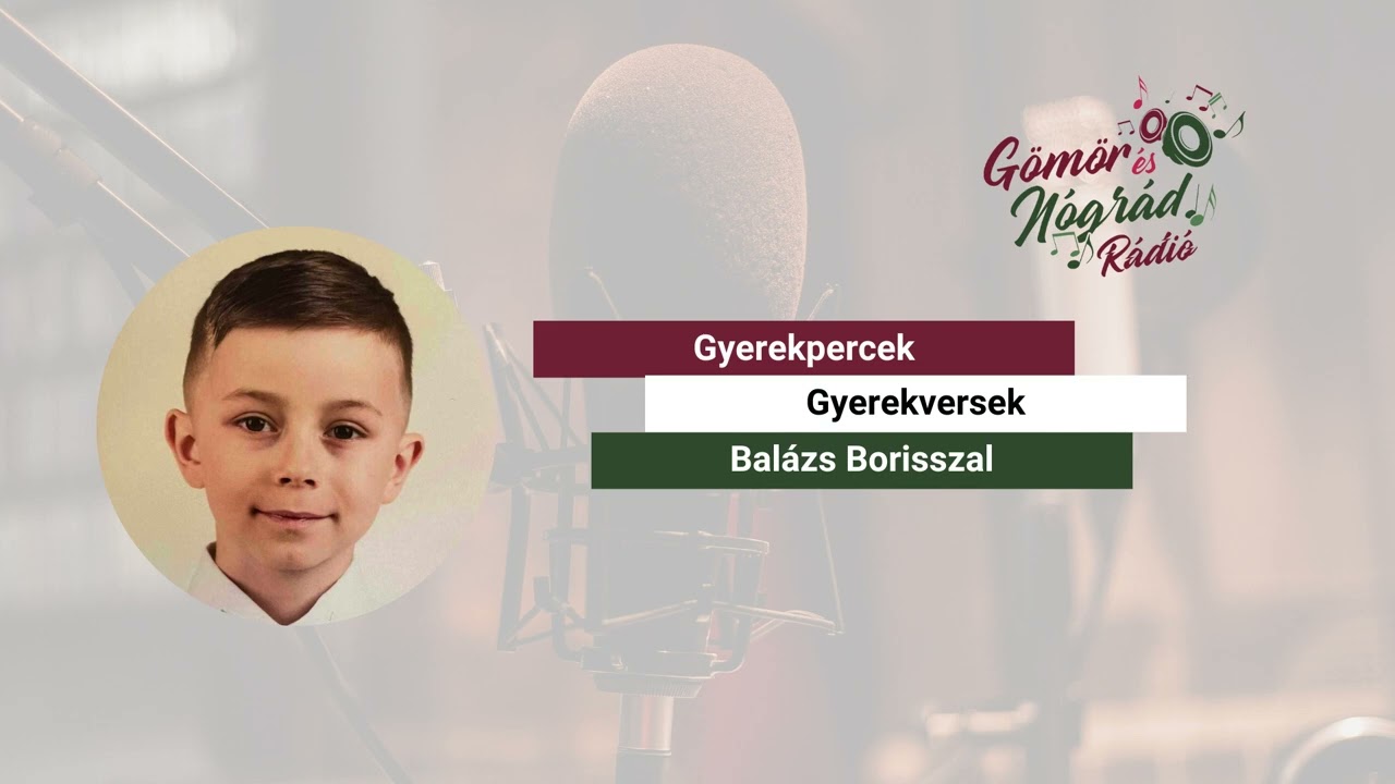 Gyerekpercek-gyerekversek Balázs Borisszal | Kányádi Sándor: Októberi lakoma | Archívum