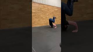 Bunny hop to forward roll
