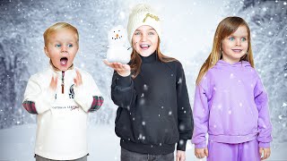 Kids Seeing Snow For First Time Cutest Reactions Family Fizz