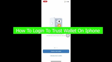 How To Login To Trust Wallet On Iphone (2022) | Trust Wallet Login Sign In Tutorial (Quick & Easy)