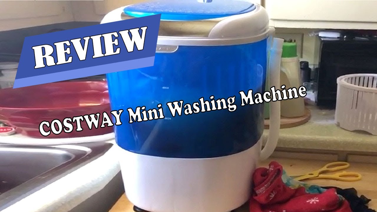 COSTWAY Mini Washing Machine with Spin Dryer Review 2020 YouTube