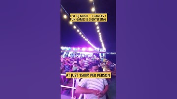 Thumbnail of Goa's Best Cruise party #party #cruise #goacruise #beach #coplegoals  #shorts #goa #northgoa