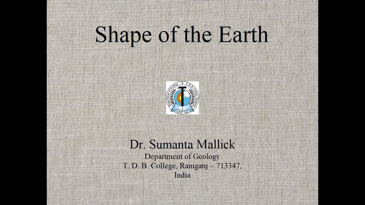 Geomorphology (Shape of the Earth)