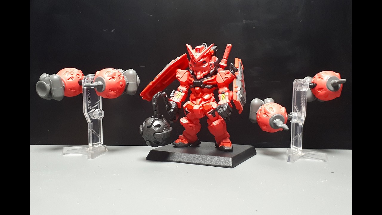 Char's Red Gundam GQX by Bandai Converge CORE 2025 mini figure