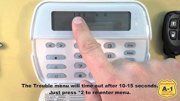 A-1 DSC Trouble Lights and Trouble Conditions