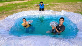 Underwater Coin Pickup Challenge | Looser Will Take Laughing Gas😂🤣 screenshot 4