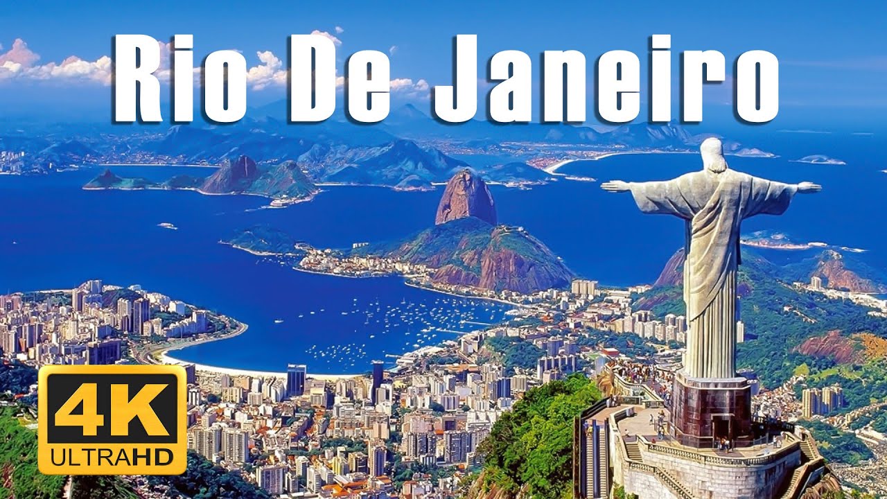 Bird's Eye View of Rio De Janeiro (Brazil) - Experience the Real Brazil in Stunning 4K Resolution!