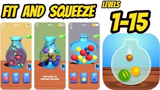Fit and Squeeze Game  Gameplay Walkthrough All Levels 1-15 (iOS-Android) screenshot 4