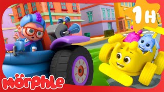 Baby Morphle Race Mayhem 🏎️ Morphle Kids Cartoons | Videos for Kids | Animation Compilation