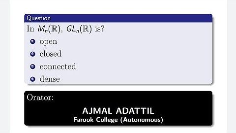 Openness and Denseness of General Linear Matricesof order n×n  in n×n Real Matrices