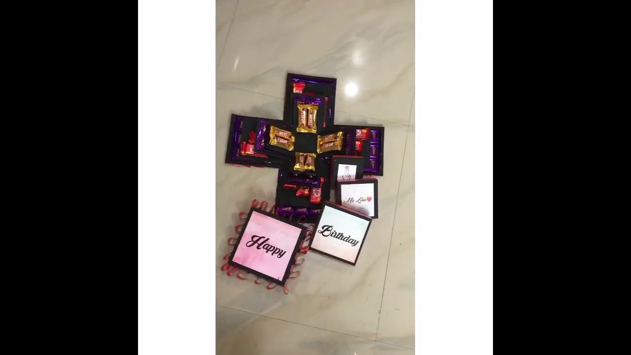 4 layer choclate explosion box