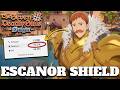 LA NOUVELLE ARMURE REND ESCANOR ÉPÉE ET BOUCLIER VRAIMENT FORT ! 7DS: ORIGIN