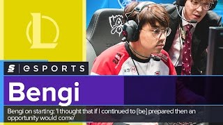 Bengi on starting: 'I thought that if I continued to [be] prepared then an opportunity would come'